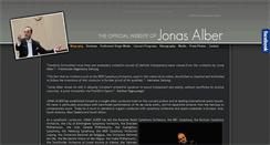 Desktop Screenshot of jonasalber.com